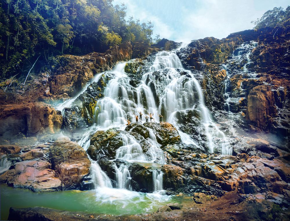 Buaya Sangkut Waterfall